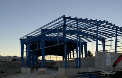 estructura metálica nave industrial 